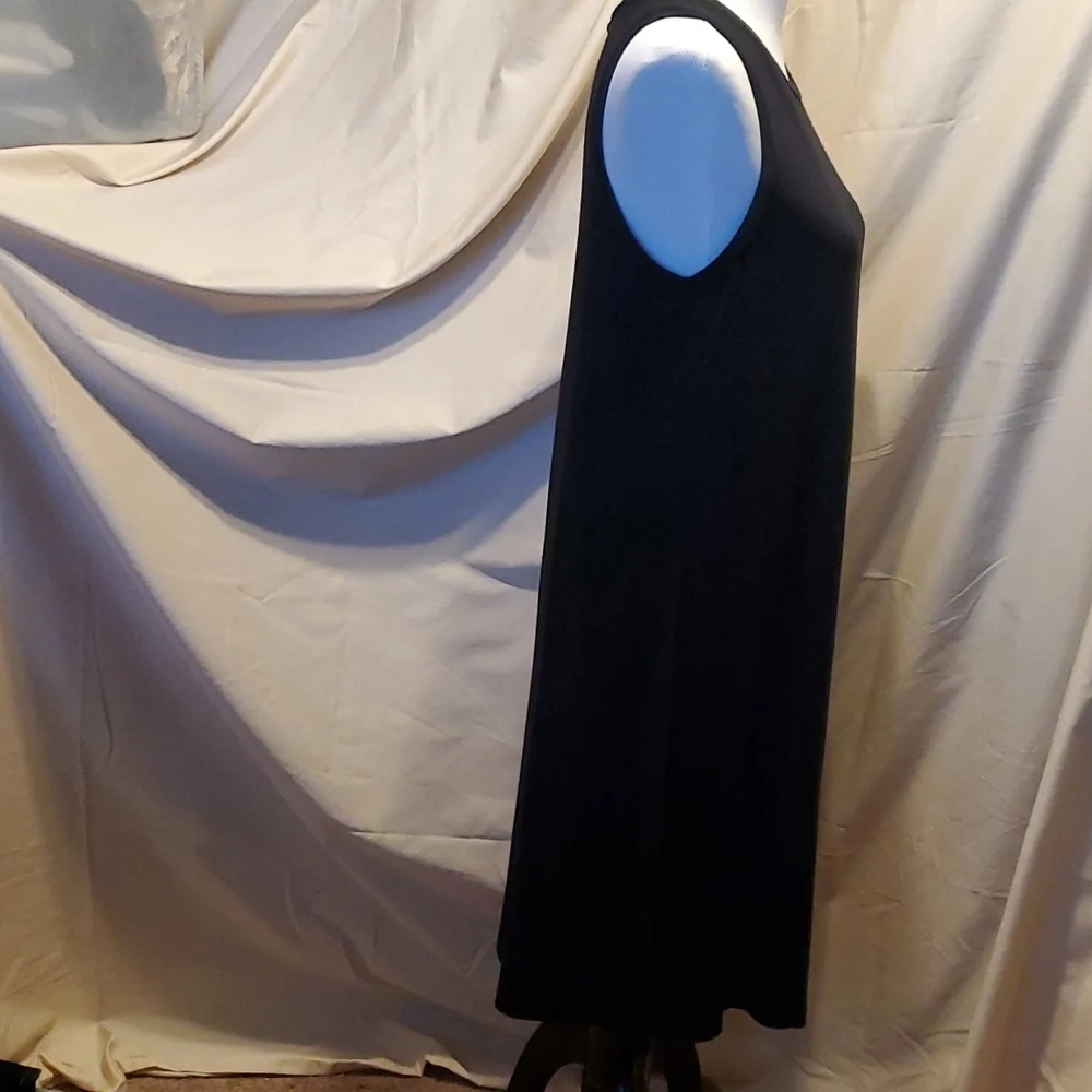 Loft Swoop Neck Tank Midi 👗 SZ Medium - Picture 4 of 10